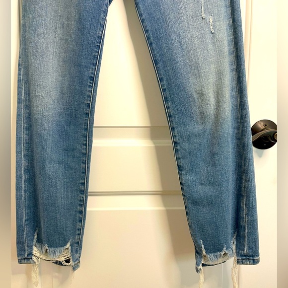FRAME Le High Straight Jeans - distressed - Picture 4 of 5